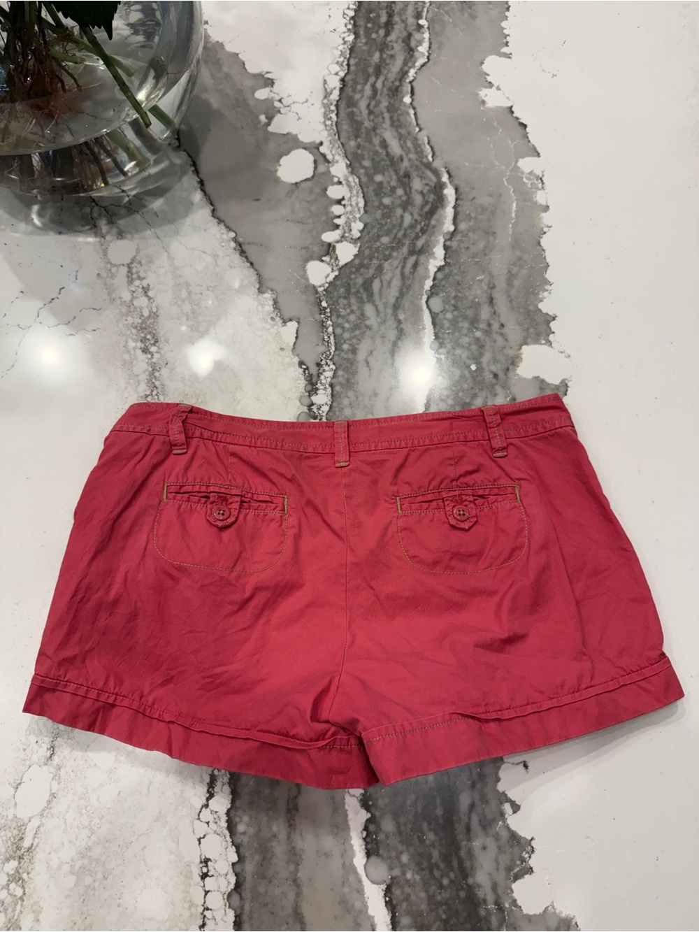 J.Crew Women’s Classic Twill City Fit Pink Chino Shorts - Picture 4 of 4
